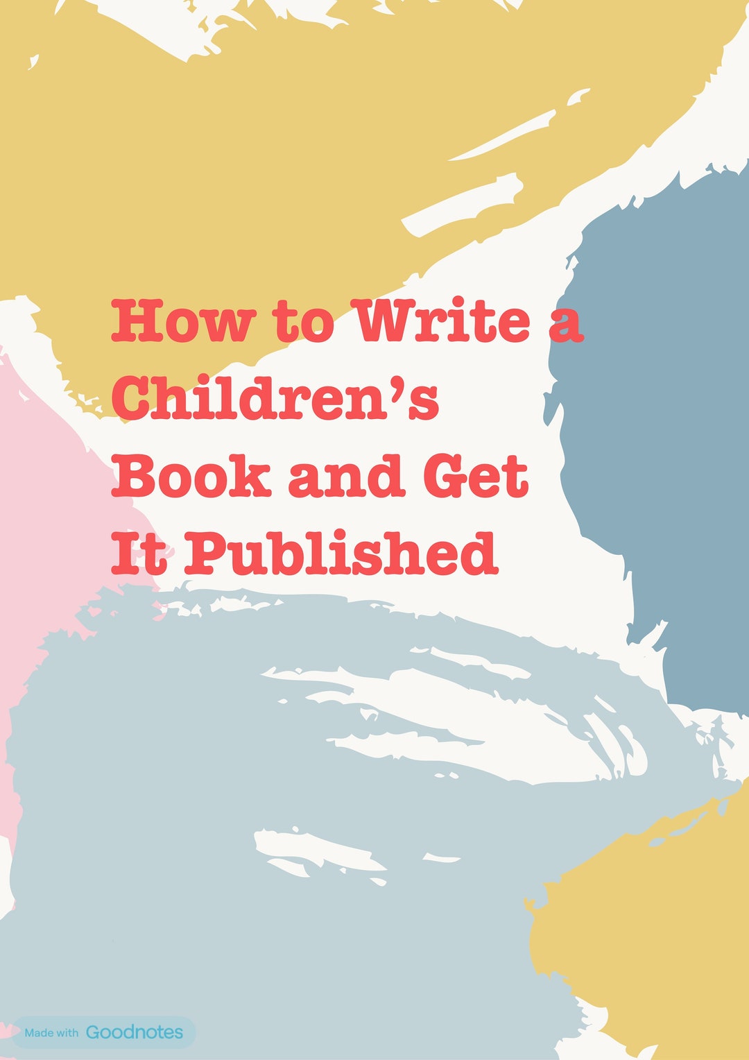 How to Write a Children’s Book and Get It Published | PDF Download - Etsy