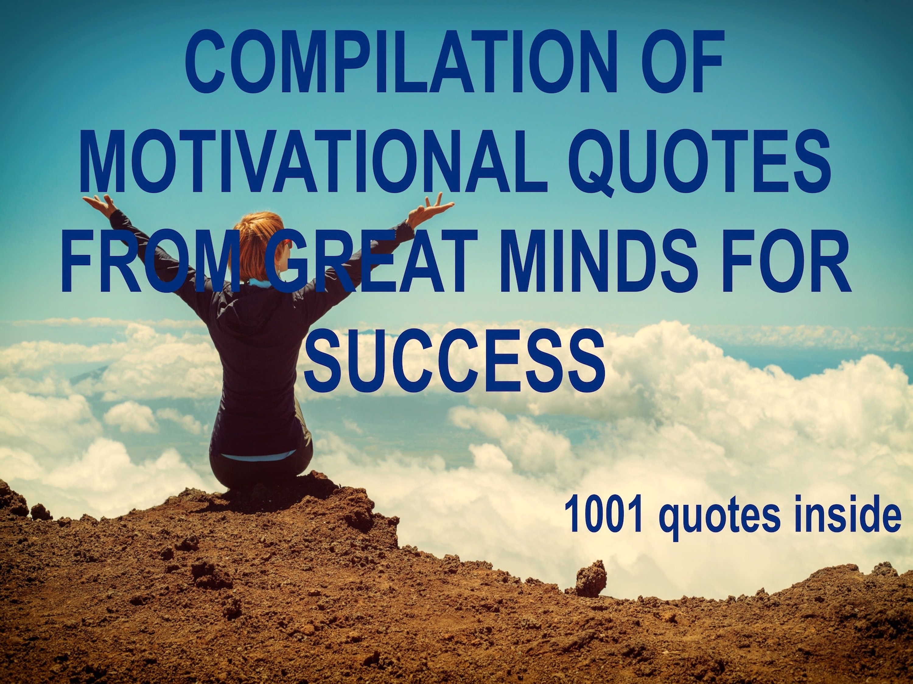 Motivational Quotes Compilation 1001 for Success From Great - Etsy
