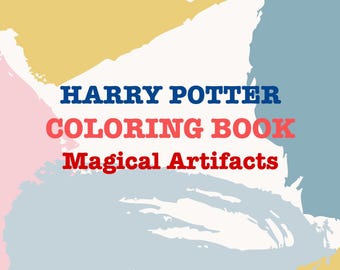 Harry Potter Coloring Book | Magical Artifacts | PDF Download Printable