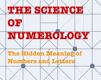 La ciencia de la numerología / El significado oculto de los números y las letras / Descargar libro PDF / Imprimible