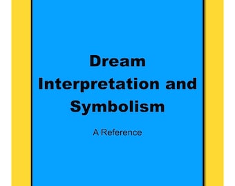 Dream Interpretation Symbolism Guide Reference | PDF Download