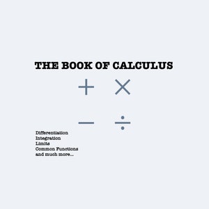 The Book of Calculus | PDF Download