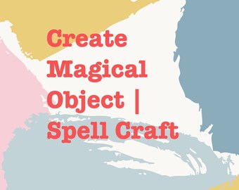 Create Magical Object | Spell Craft | PDF Download