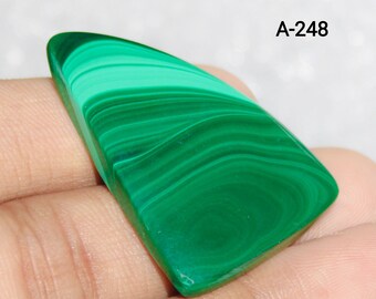 100% Natural Malachite Gemstone Cabochon, Malachite Use for Jewelry, Malachite, Loose Malachite Cabochon, Malachite Stone, Gemstone Gift,