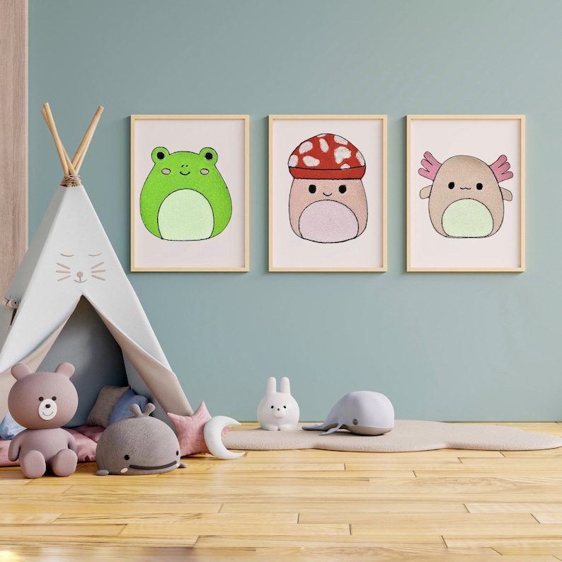 Wendy the Frog Squishmallow Embroidery Design/ 5 Different File Types ...