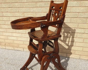 Victorian Metamorphic High Chair