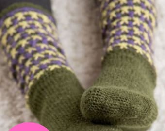 Crochet Pattern - Crochet Socks - Crochet Pattern PDF Download