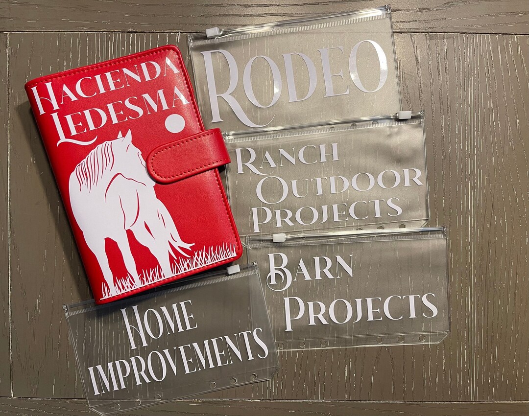 CUSTOM A6 Budget Binder English Spanish Money Management Cash custom-a6-budget-binder-english-spanish-money-management-cash
