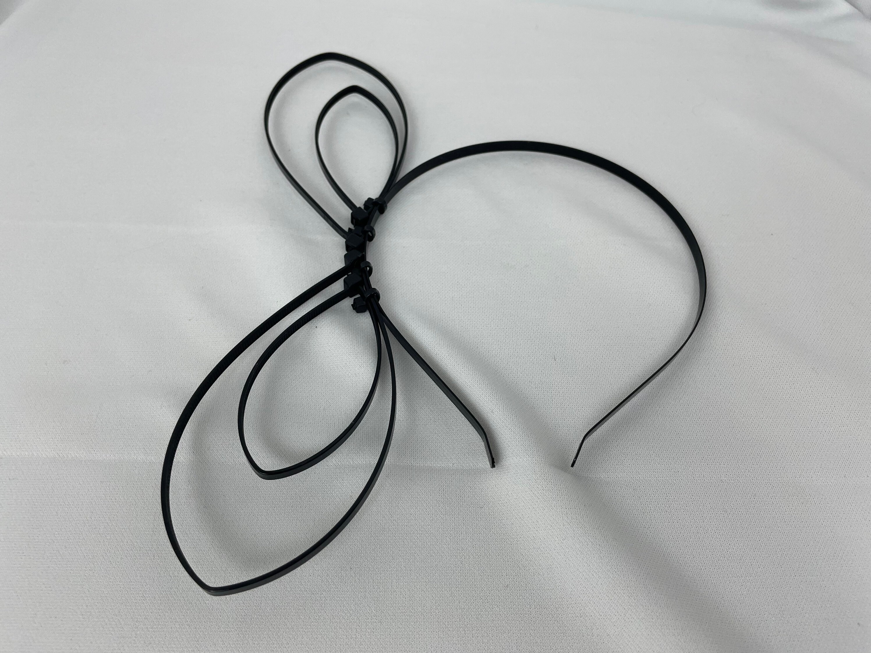 Zip Tie Crown / Tiara Headpiece / Zip Tie Jewelry / Headband / Etsy