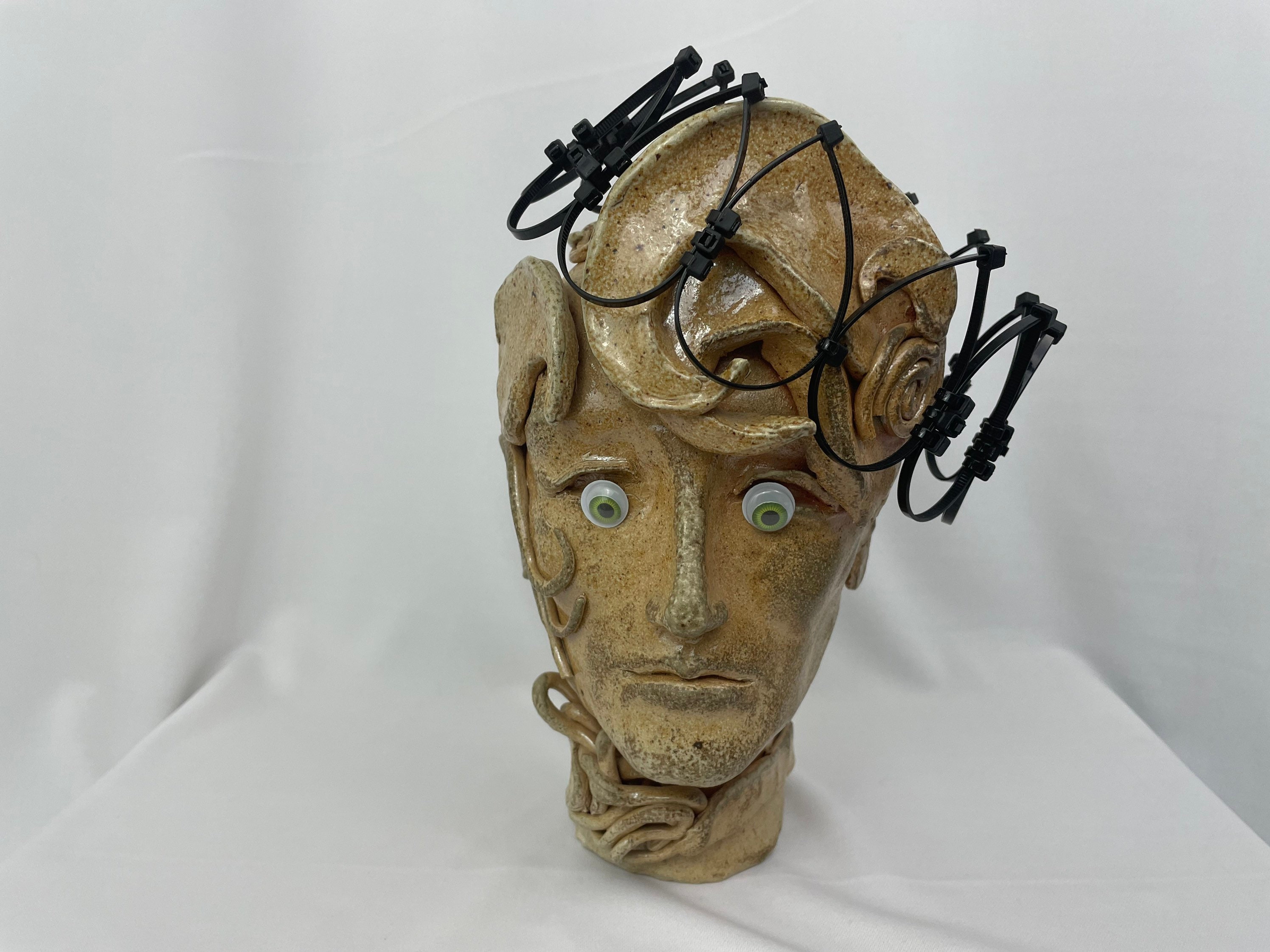 Spike Zip Tie Crown / Tiara Headpiece / Zip Tie Jewelry / Headband