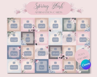 Spring Blush Affirmation Cards