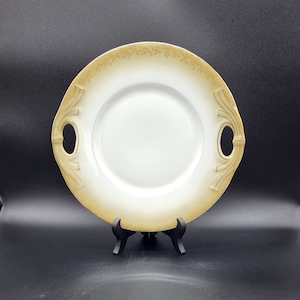 Vintage Gilt Limoges Plate Made in France - Limoges Serving Dish - Elite Limoges Ceramic Plate