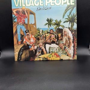Village People - &quot;Go West&quot; Vinyl LP Record - Vintage Album - Village People Vinyl Album - Collectible Records