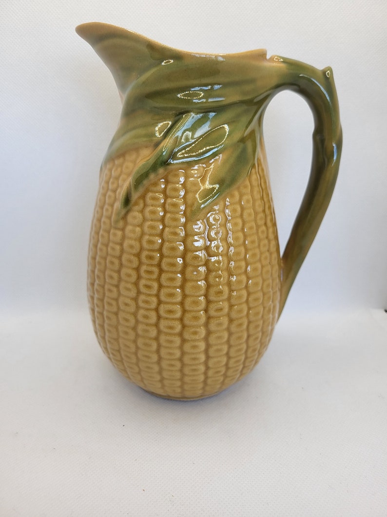 Vintage Corn Wine Set Corn Drinking Set Pitcher and 5 Cups Etsy