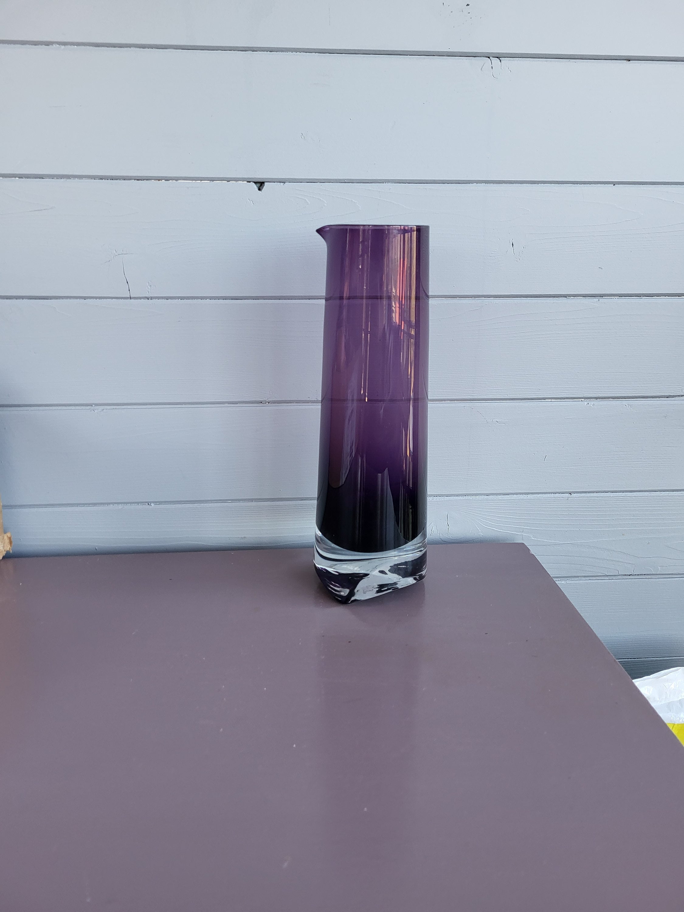 Rare Swedish 1970's Art Glass Martini Pitcher by Bo Etsy