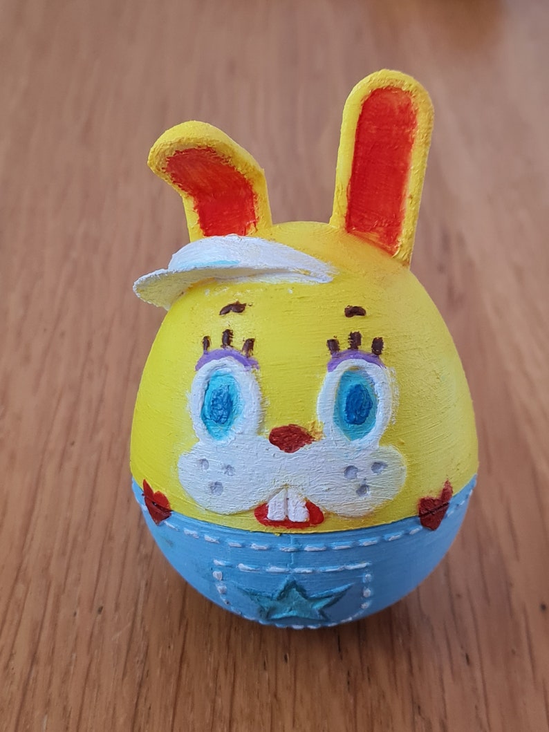 Animal Crossing Wobbling Zipper Toy Easter Egg 3D Download File Etsy