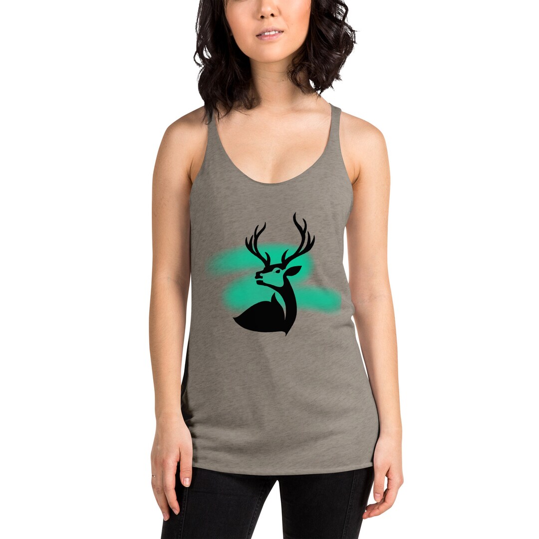Women's Racerback Deer Tank - Etsy