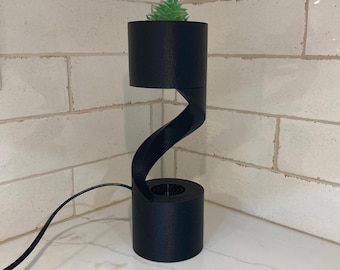 Modern Succulent Water Fountain: 3D Printed Zen Decor