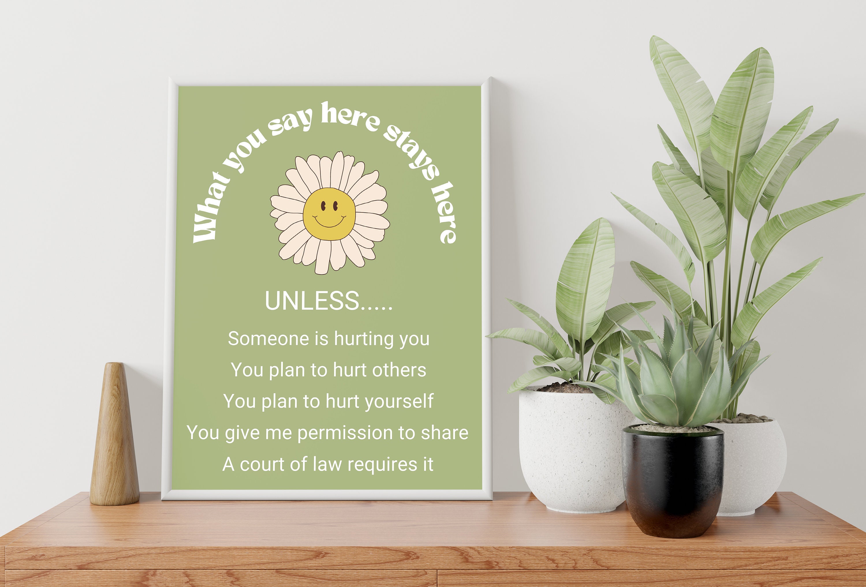 Vintage Retro Therapist Office Wall Art Set of 6 Therapy Etsy