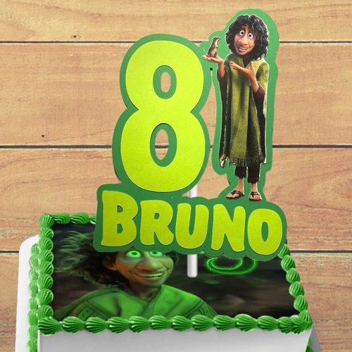 We Don't Talk About Bruno Encanto Inspired Cake Topper Etsy
