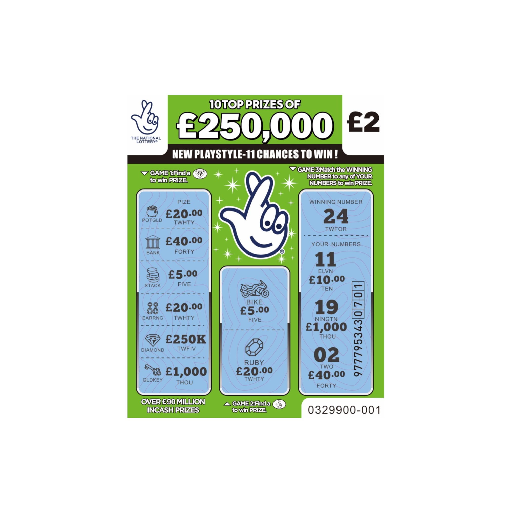 3x Hilarious Fake Winning Joke Scratch Cards, Prank Your Friends