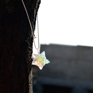 Opalite star necklace, star necklace celestial pendant, healing gifts. Christmas gifts, Opalite Crystal Star Necklace, Opalite Star Pendant