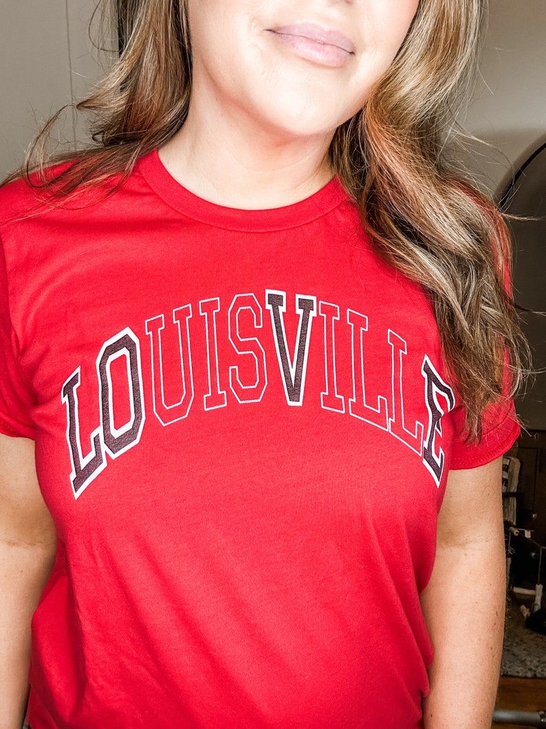 Louisville Love Unisex Jersey Short Sleeve Tee image 4