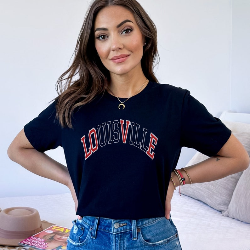 Louisville Love Unisex Jersey Short Sleeve Tee image 3