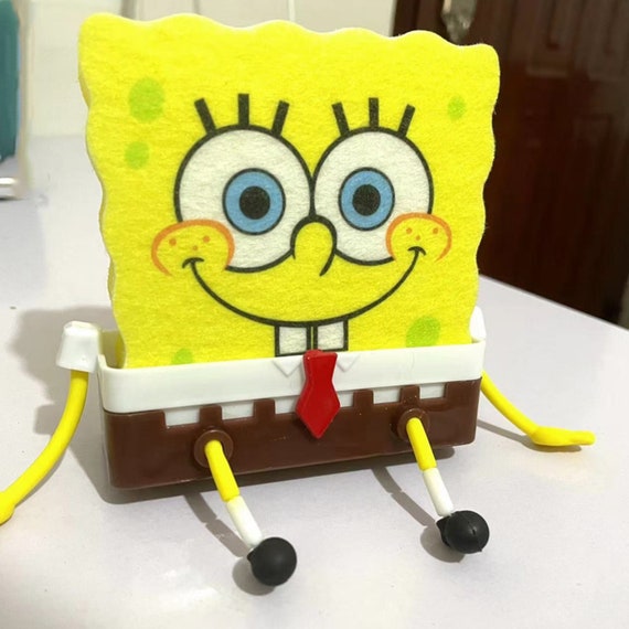 Spongebob Sponge Holder Kitchen Accessories Sink Etsy