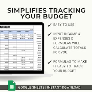Monthly Budget Planner Spreadsheet Excel Paycheck Budget Google Sheet ...