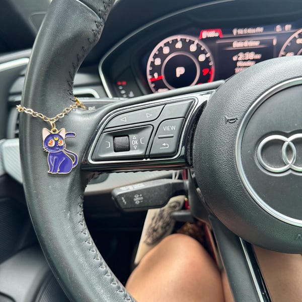 Anime Sailor Moon Steering Wheel Charm Accessory l Car Charm Accessory l Car Accessory l Anime Car Charms Car Decor l Unique Trendy Car Gift