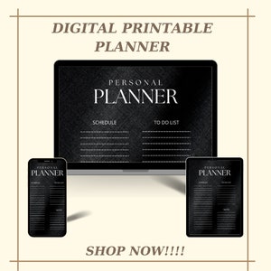 Printable Personal Planner Inserts - Etsy