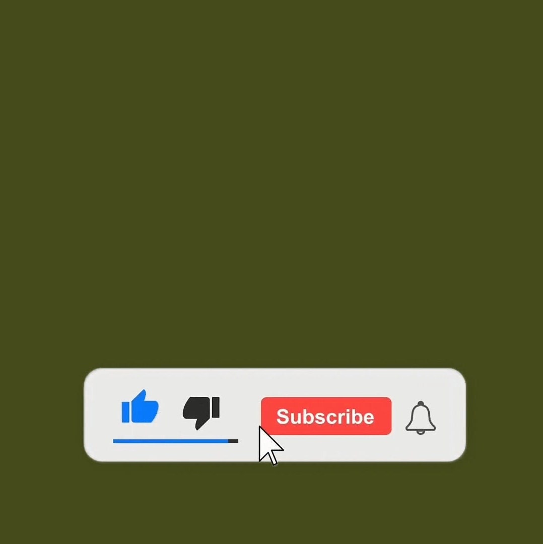 Animated Youtube Subscribe Button Animation Bell Icon Buttons Youtube ...