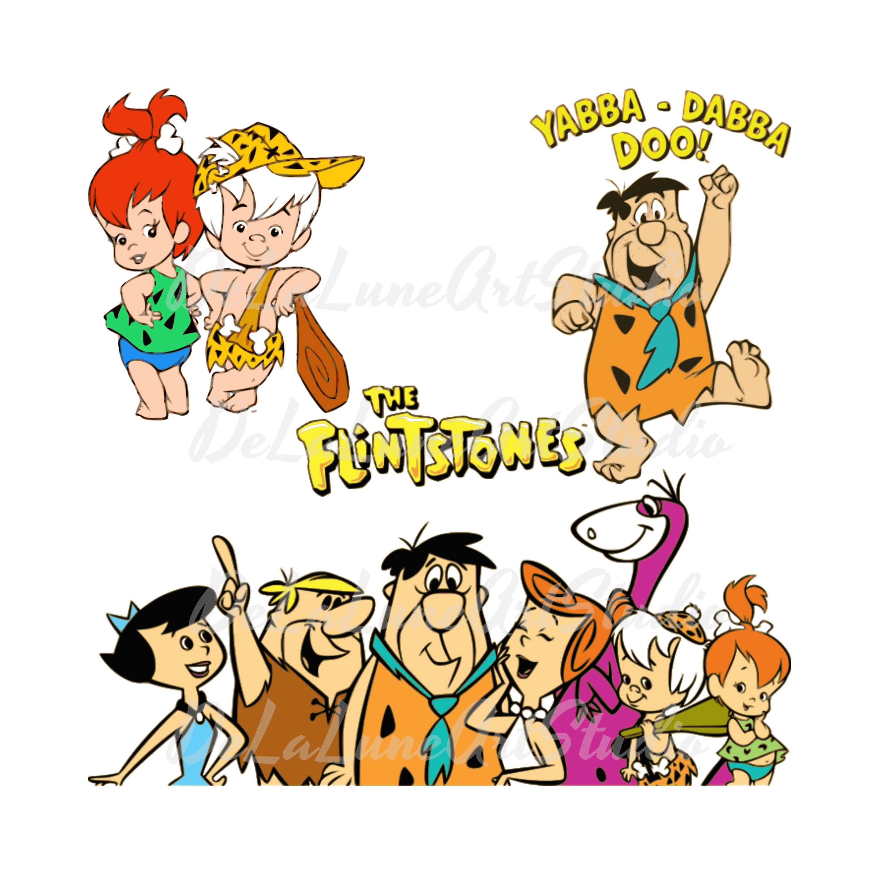 Flintstones Svg Bundle the Flintstones Svg Bundle Flintstones Svg Fred Svg Barney Svg Dino Svg Pebbles Cricut Cut File Svg Dxf Png Etsy Canada