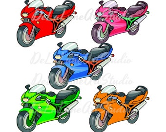 Motorcycle Svg | Motor Bike Svg | Motorcycle Clipart | Motorcycle Files for Cricut