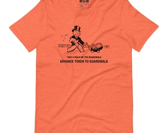 Camiseta Monopoly Take a Walk on the Boardwalk