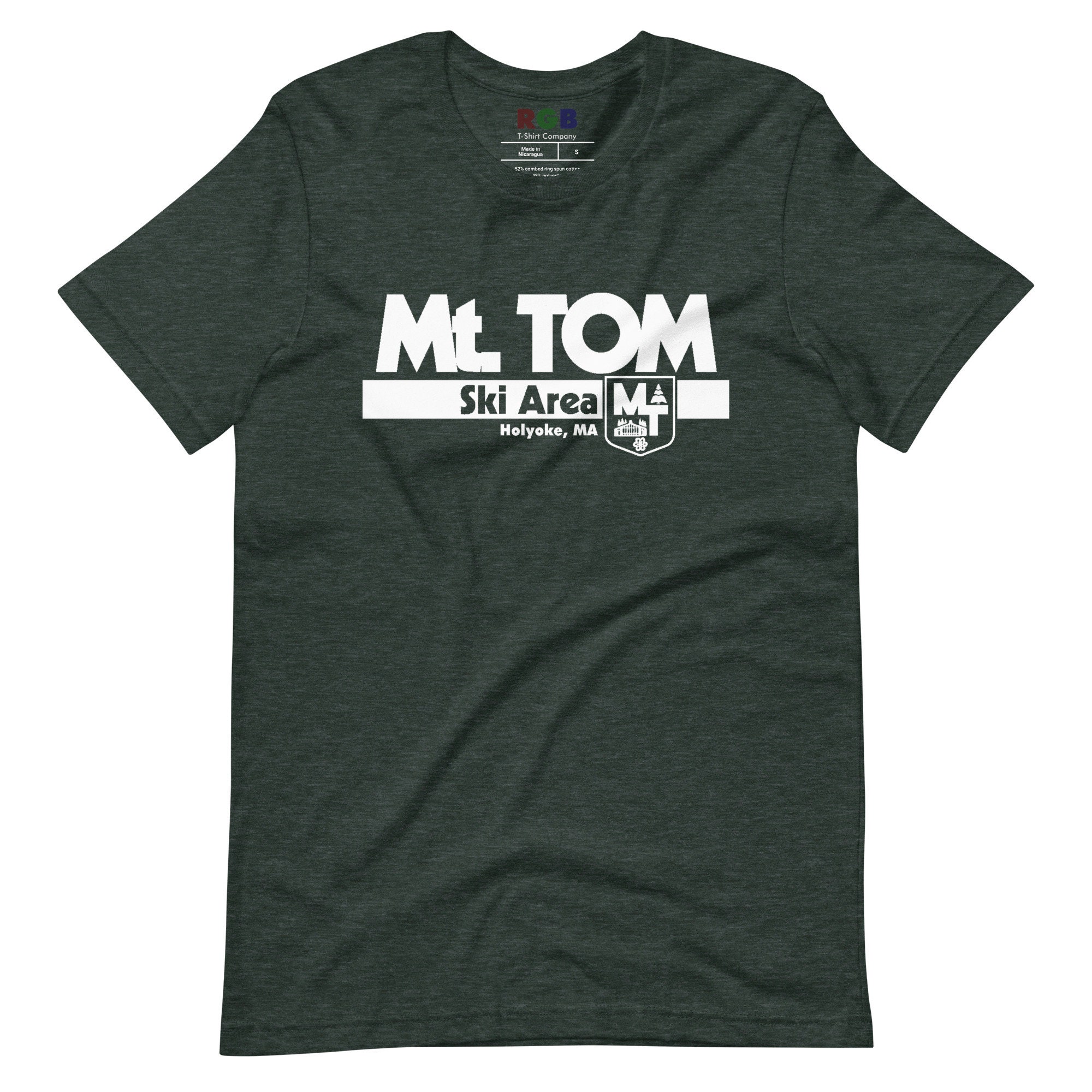 Mt. Tom Ski Area Tshirt Etsy