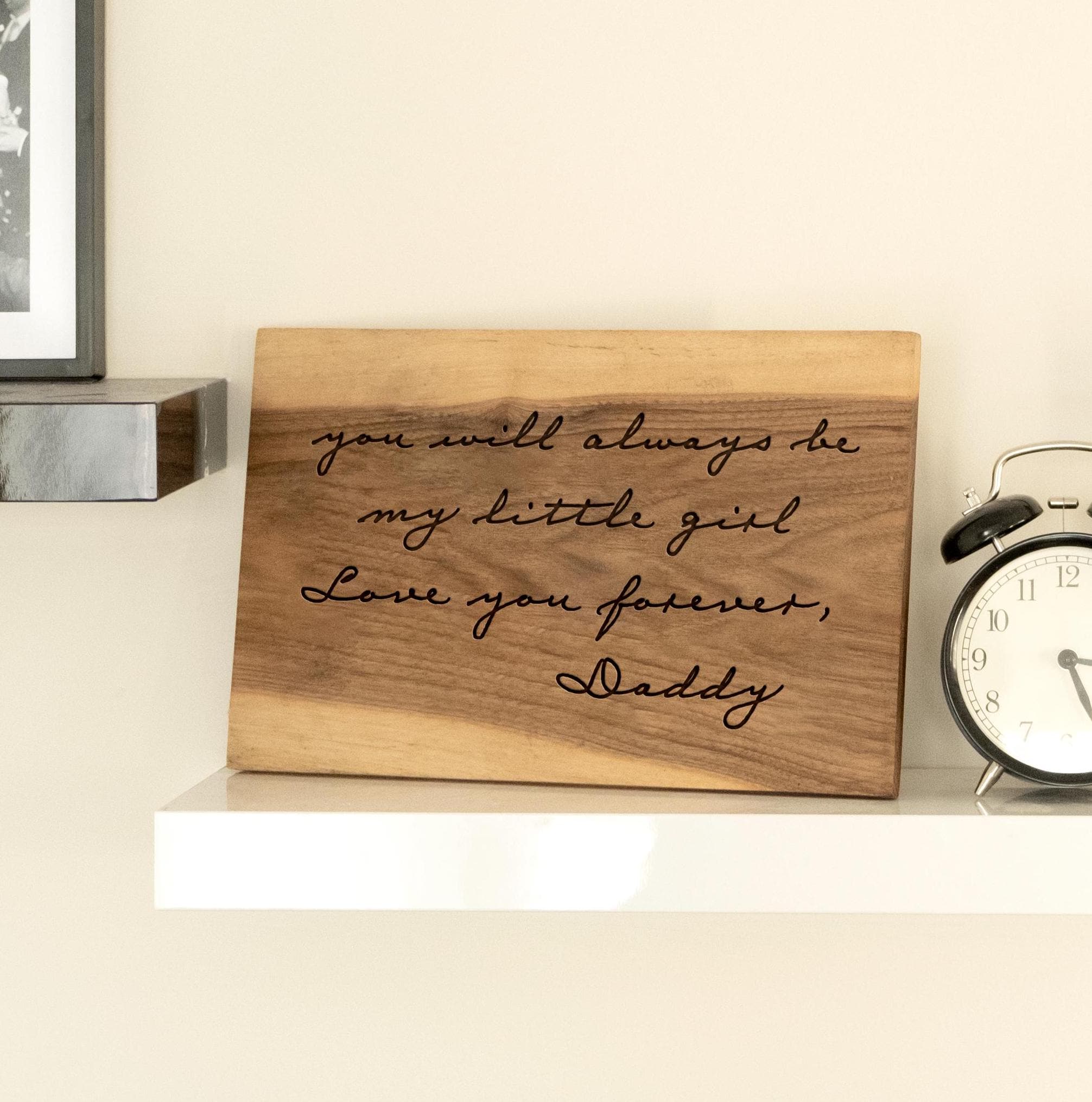 Handwriting Memorial Gift | Custom Handwriting Gift | Sentimental Wooden Sign | Bereavement Keepsake