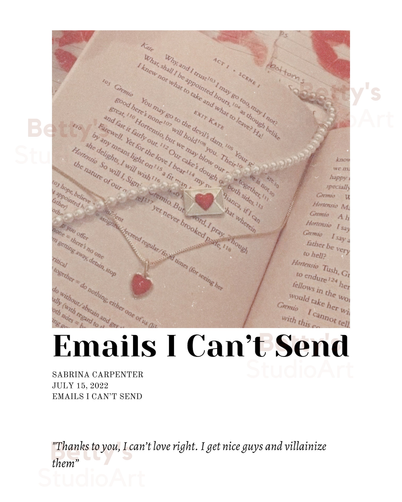 Emails I Cant Send Emails I Cant Send Sabrina Carpenter Inspired Wall Emails I Cant Send Emails I Cant Send Sabrina Carpenter Inspired Wall