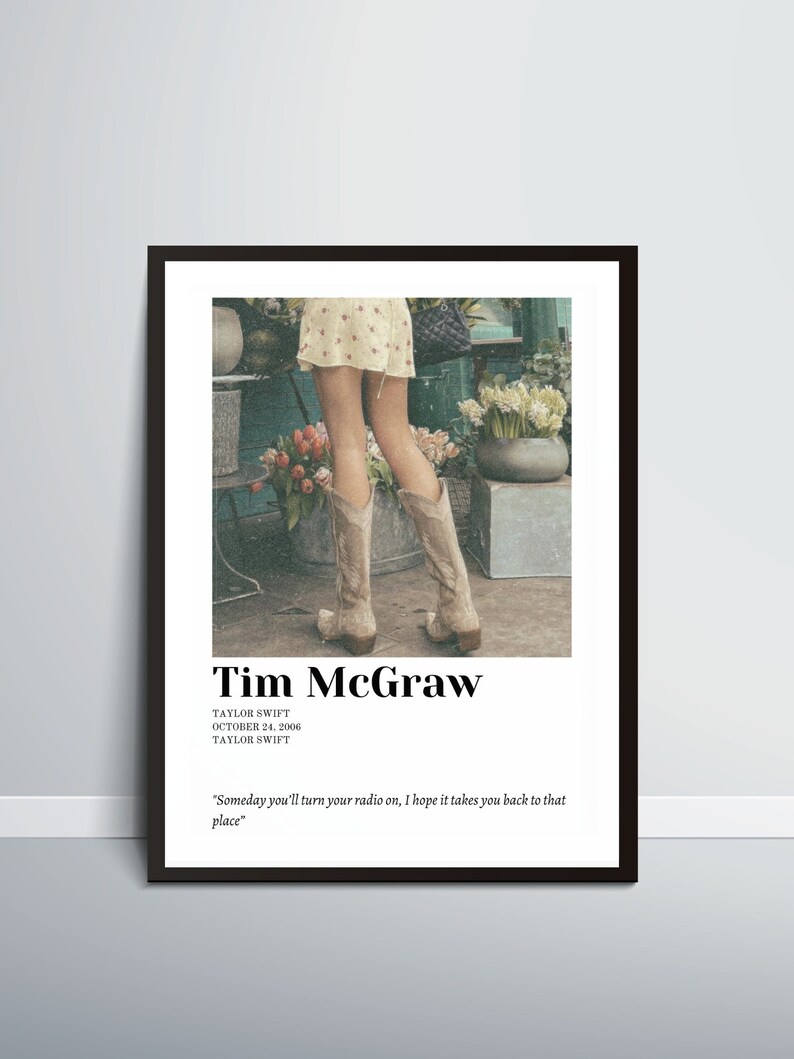 Tim mcgraw taylor swift debut collection taylor swift etsy