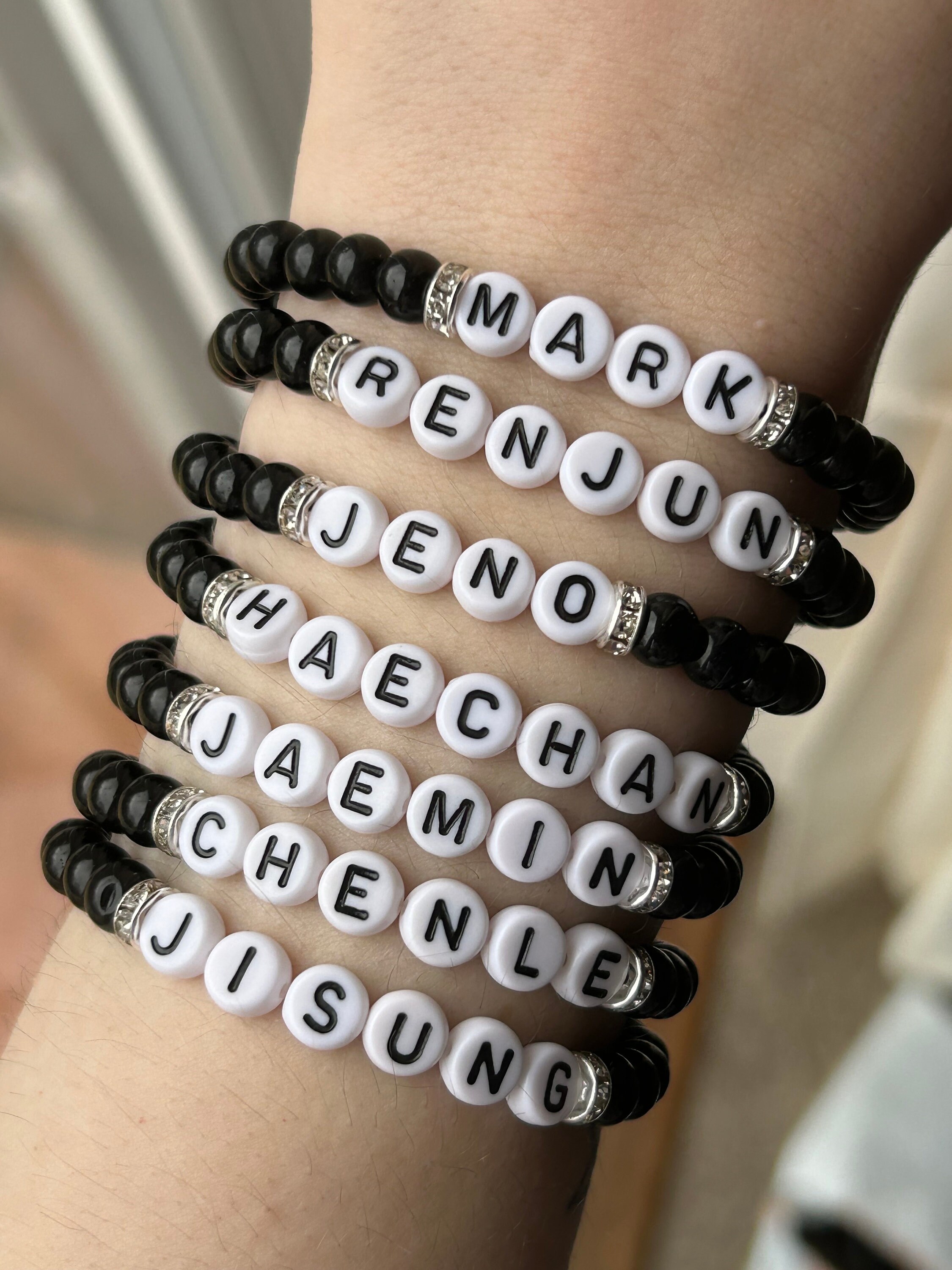 【Haleine】Gemstone l Bracelet VA207 [NCT ヘチャン着用] Haleine】Gemstone Metal Bracelet VA207 [NCT ヘチャン着用
