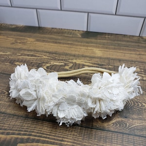 Baby flower crown headband