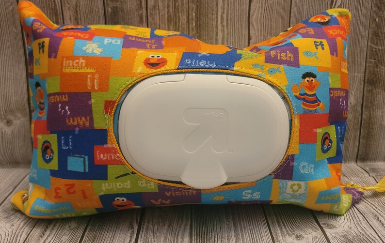 Sesame Street Up&up Wipes Cover Etsy