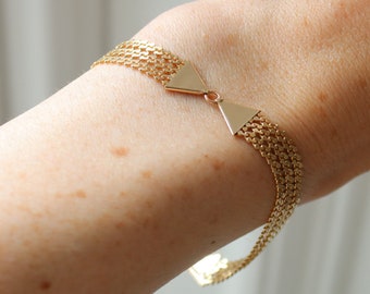 Gold Chain Bracelet - Etsy