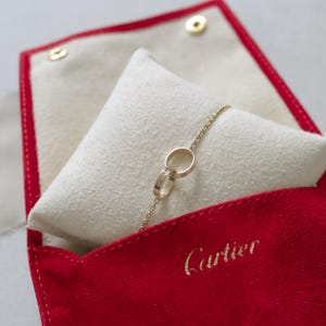 Bransoletka Vintage Cartier LOVE z 18-karatowego złota w kolorze żółtego złota