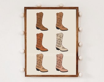 Western Wall Art - Etsy
