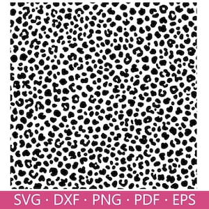 Leopard Pattern SVG, PNG, Animal Print SVG, Leopard Svg, Repeating Pattern,,  Leopard spots svg, Cheetah Print Svg, Seamless pattern Svg