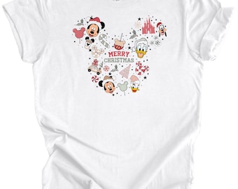 Disney Weihnachts t shirt, Weihnachten Mickey T shirt, Disney world christmas shirt, Disneyland Weihnachtsshirt
