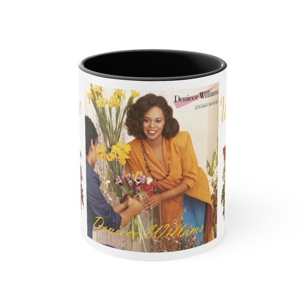 Deniece Willams Accent Coffee Mug, 11oz this is a great gift, dishwasher and microwave safe.