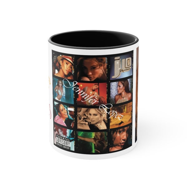 Jennifer Lopez Accent Coffee Mug, 11oz this is a great gift dishwasher and microwave safe.